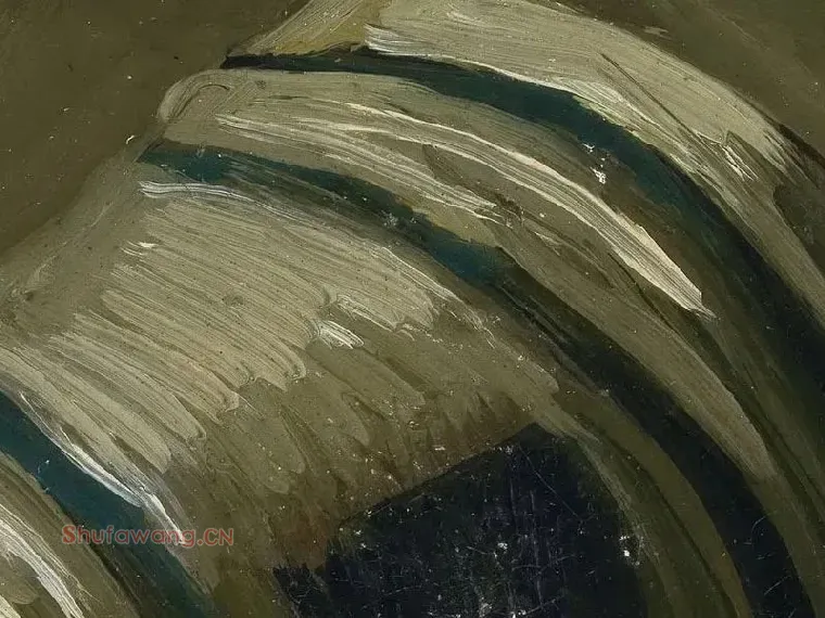 梵高静物画《啤酒罐》高清大图局部 (4)