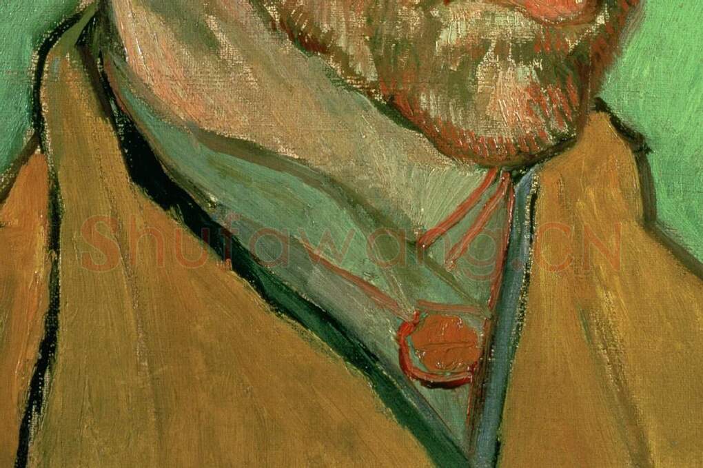 文森特·梵高自画像作品局部 (3)