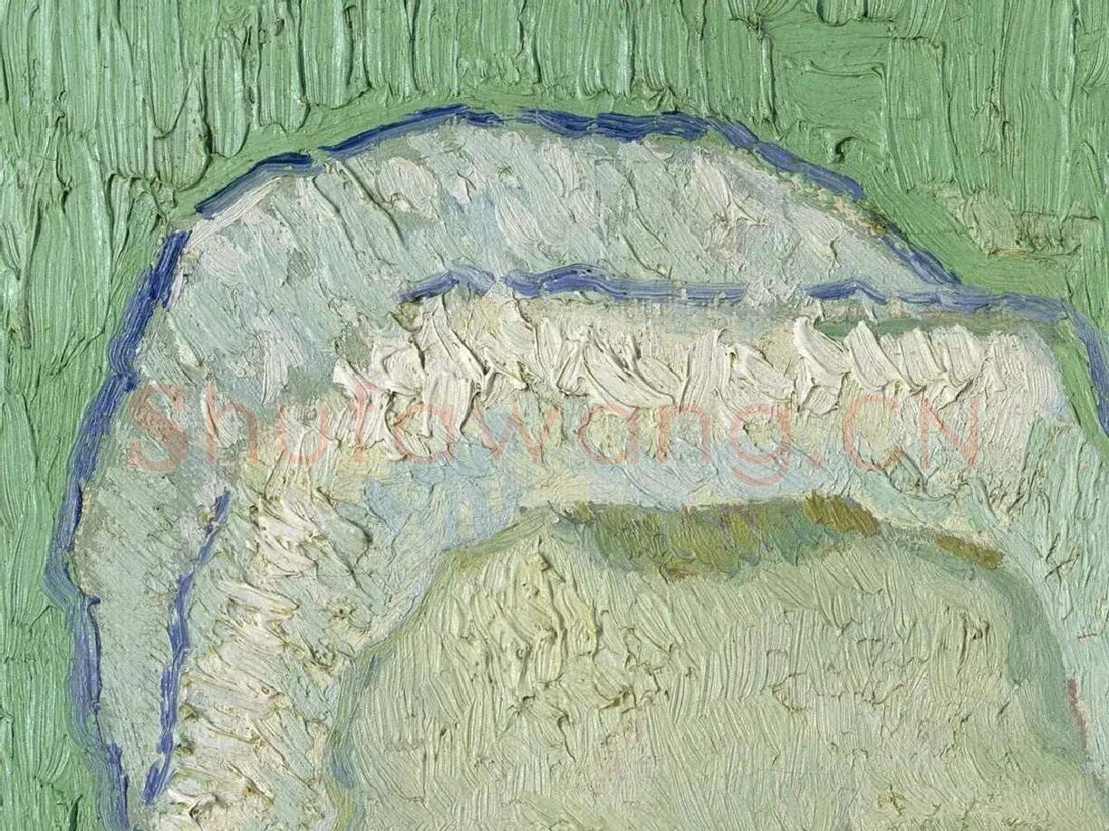 梵高油画人物《婴儿肖像》局部 (2)