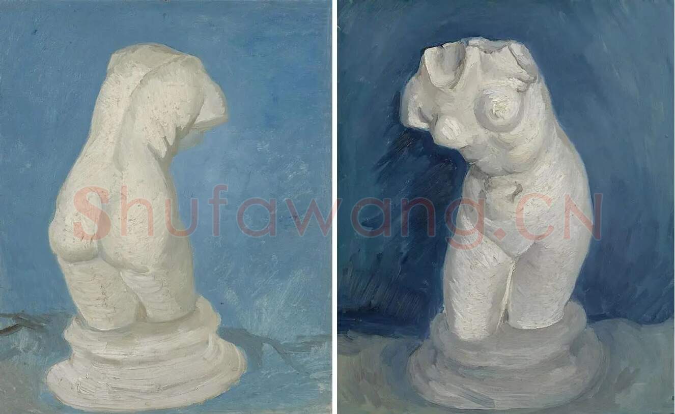 梵高石膏模型油画静物写生_01