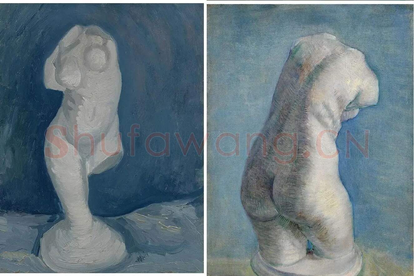 梵高石膏模型油画静物写生_02