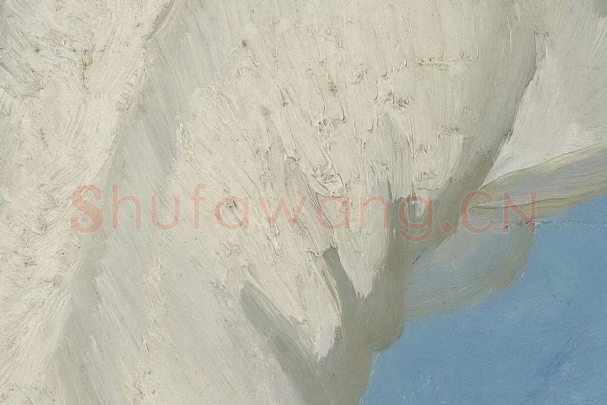 梵高石膏模型油画静物写生系列高清大图局部细节 (2)