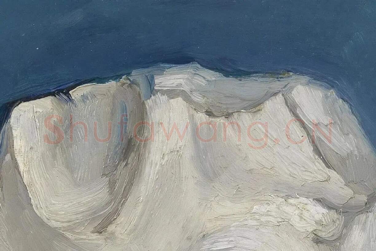 梵高石膏模型油画静物写生系列高清大图局部细节 (3)