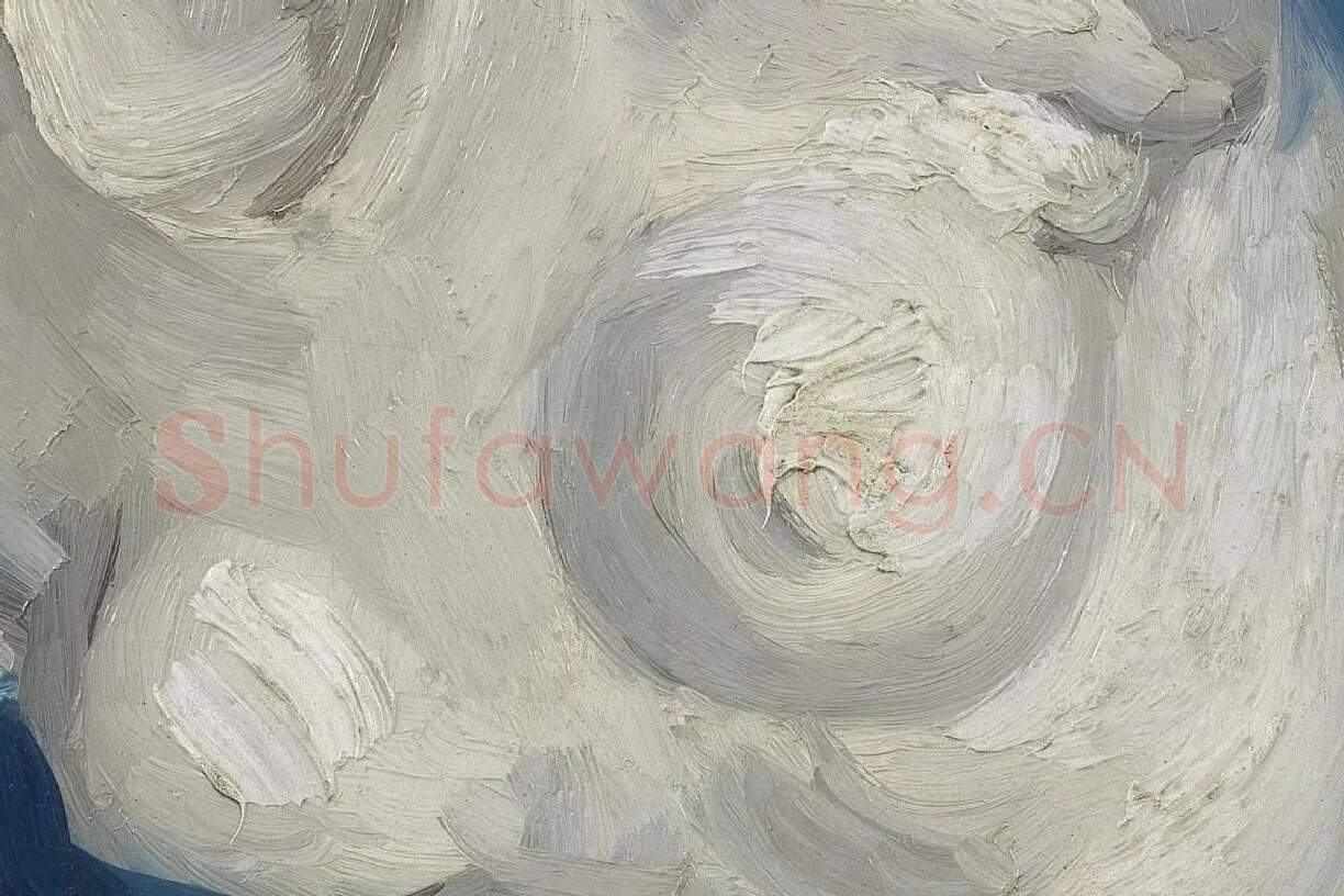 梵高石膏模型油画静物写生系列高清大图局部细节 (4)