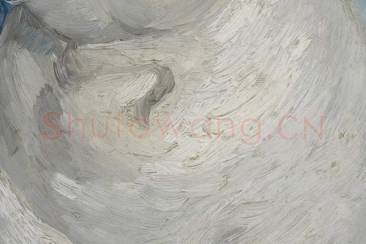 梵高石膏模型油画静物写生系列高清大图局部细节 (5)