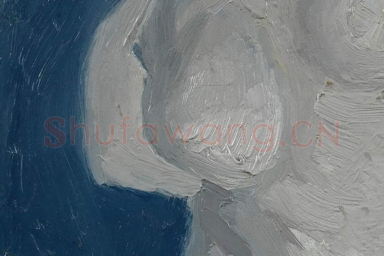 梵高石膏模型油画静物写生系列高清大图局部细节 (7)