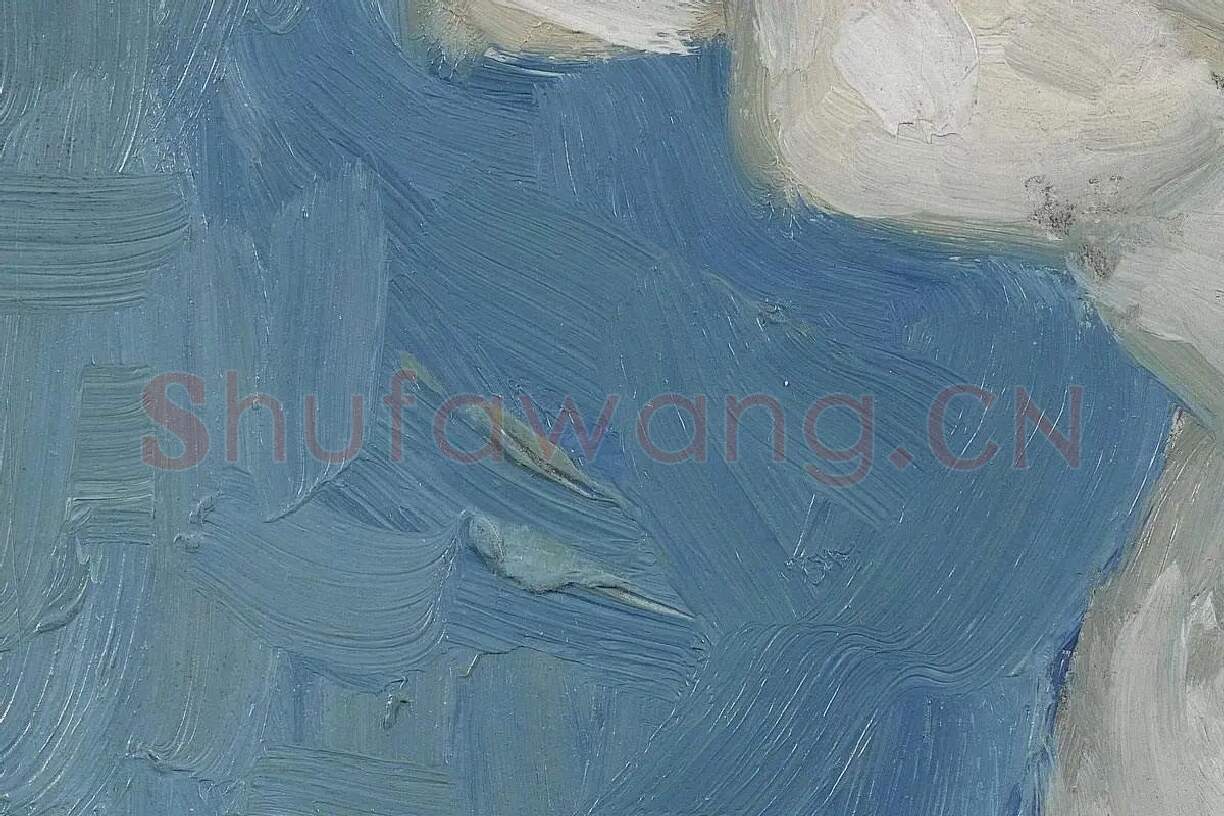 梵高石膏模型油画静物写生系列高清大图局部细节 (12)