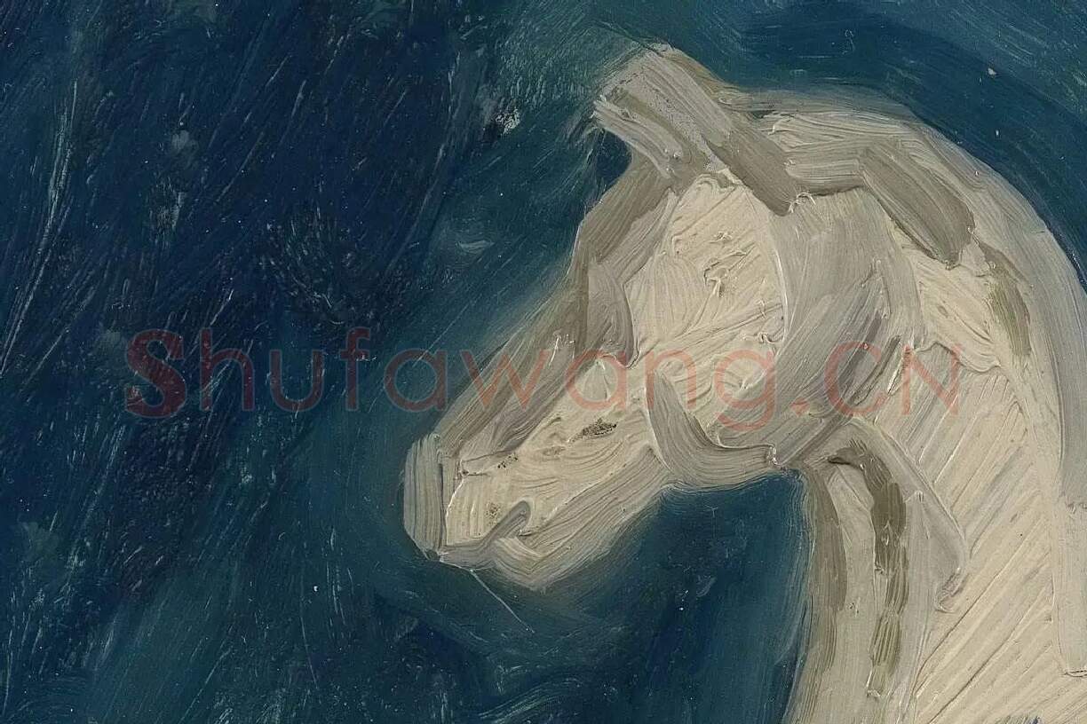 梵高石膏模型油画静物写生系列高清大图局部细节 (13)