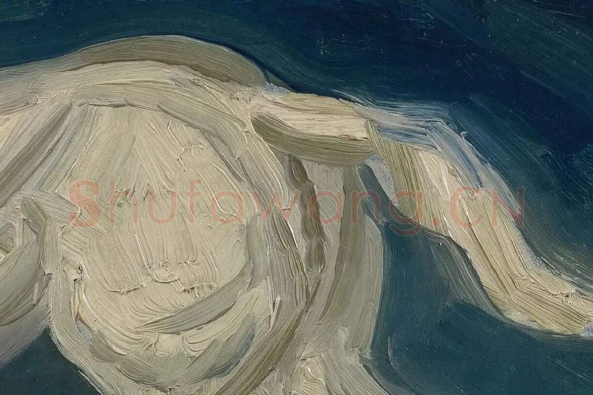 梵高石膏模型油画静物写生系列高清大图局部细节 (14)