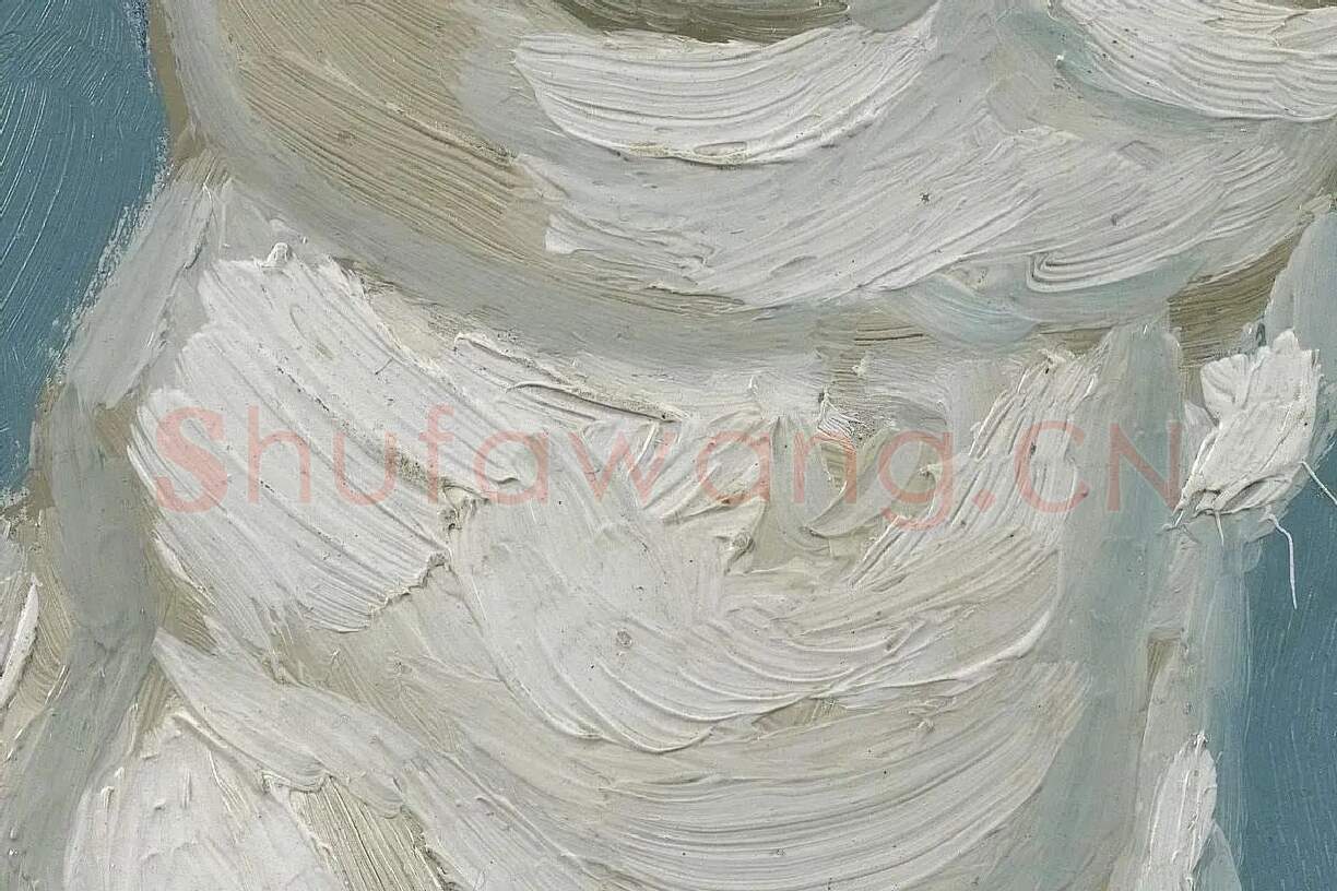 梵高石膏模型油画静物写生系列高清大图局部细节 (18)