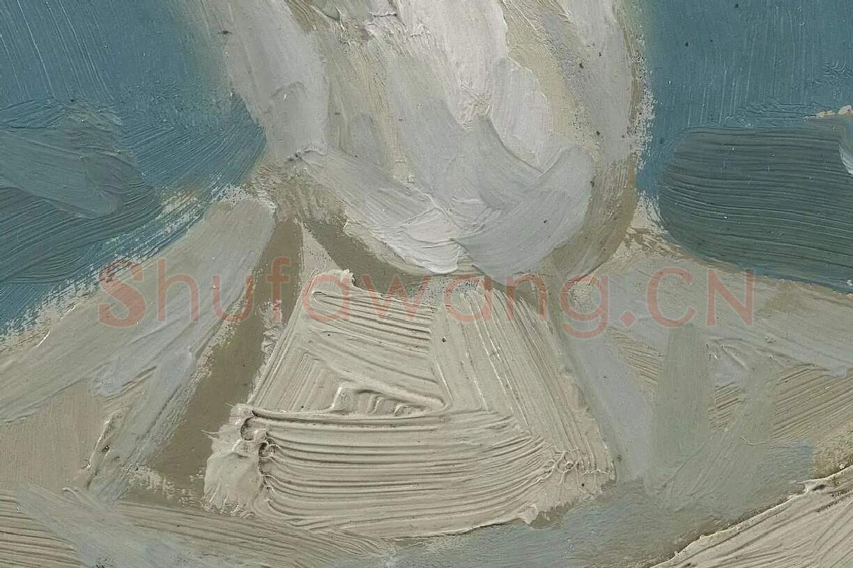 梵高石膏模型油画静物写生系列高清大图局部细节 (20)