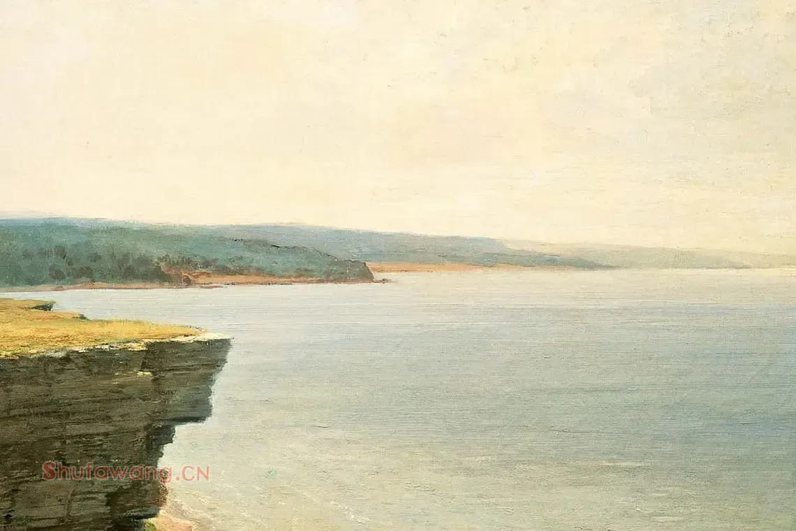 希施金油画海景局部 (4)