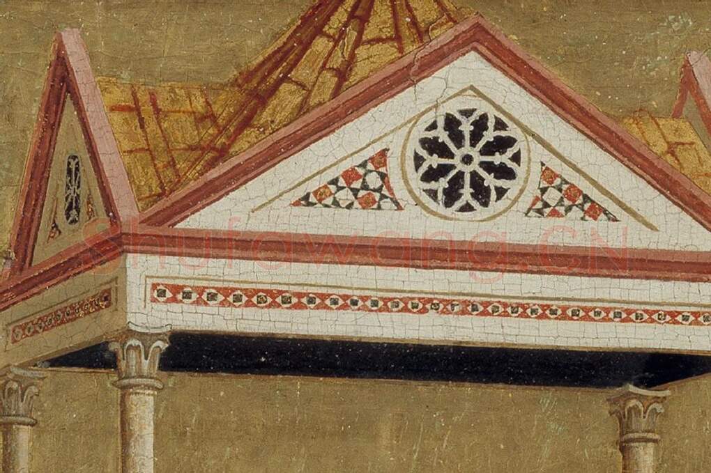 乔托作品《圣婴呈献》局部 (3)