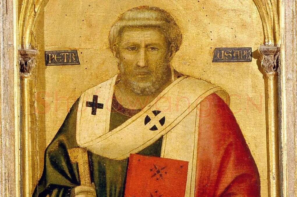 乔托蛋彩画《巴迪亚多联祭坛画》局部 (4)