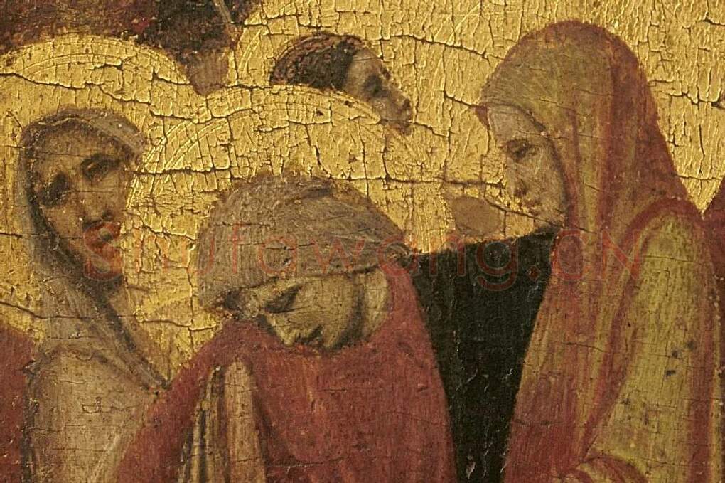 乔托蛋彩画作品《耶稣受难图》局部 (2)