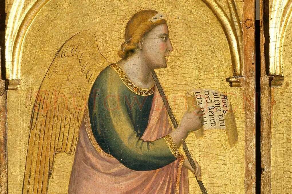 文艺复兴乔托《多联祭坛画》局部 (2)