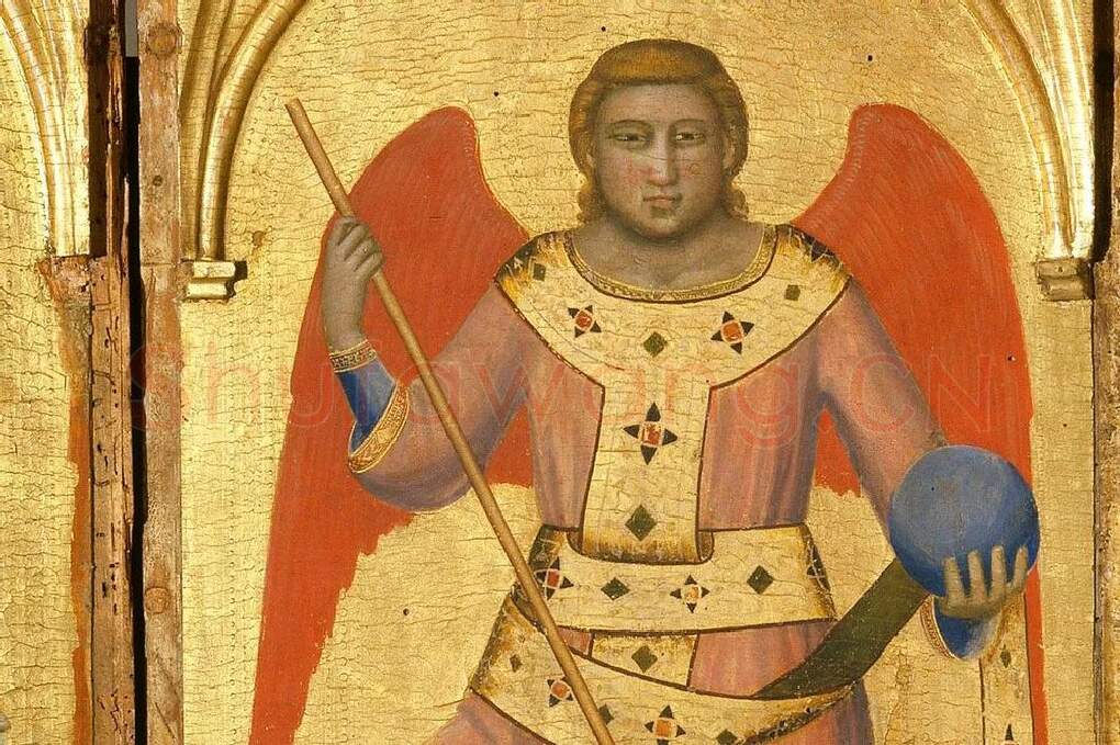 文艺复兴乔托《多联祭坛画》局部 (4)