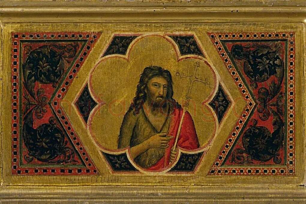 文艺复兴“乔托”作品 多联祭坛画高清大图局部 (6)