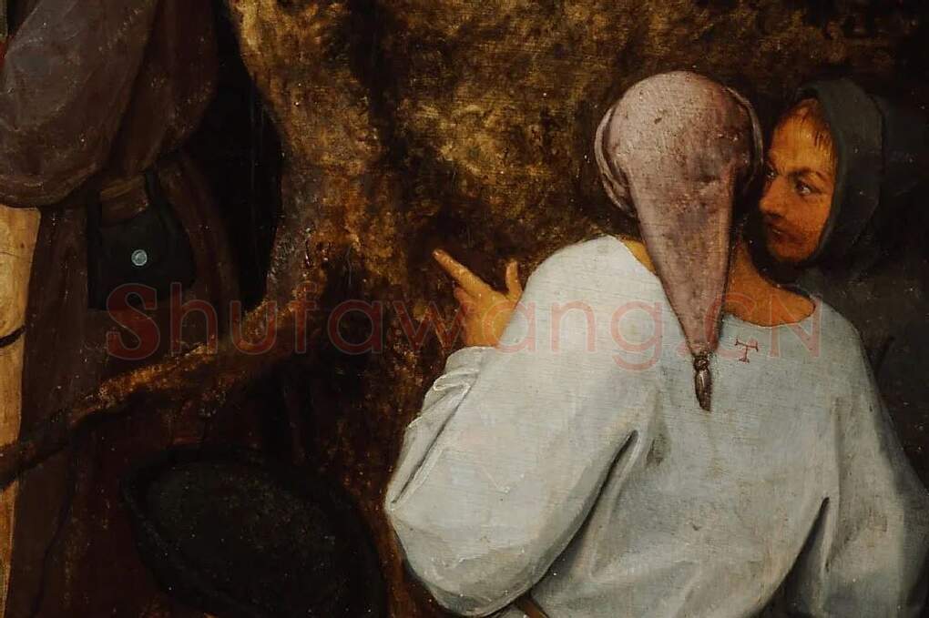 彼得·勃鲁盖尔作品《圣约翰洗者的讲道》局部 (6)