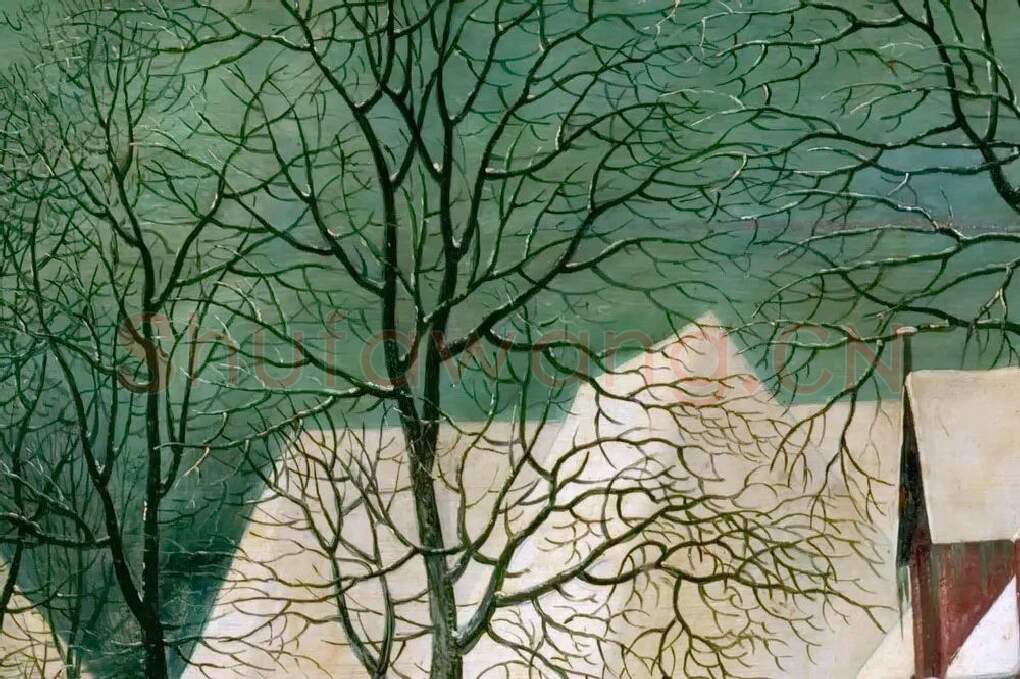 彼得·勃鲁盖尔绘画作品《伯利恒虐杀婴儿》局部(7)