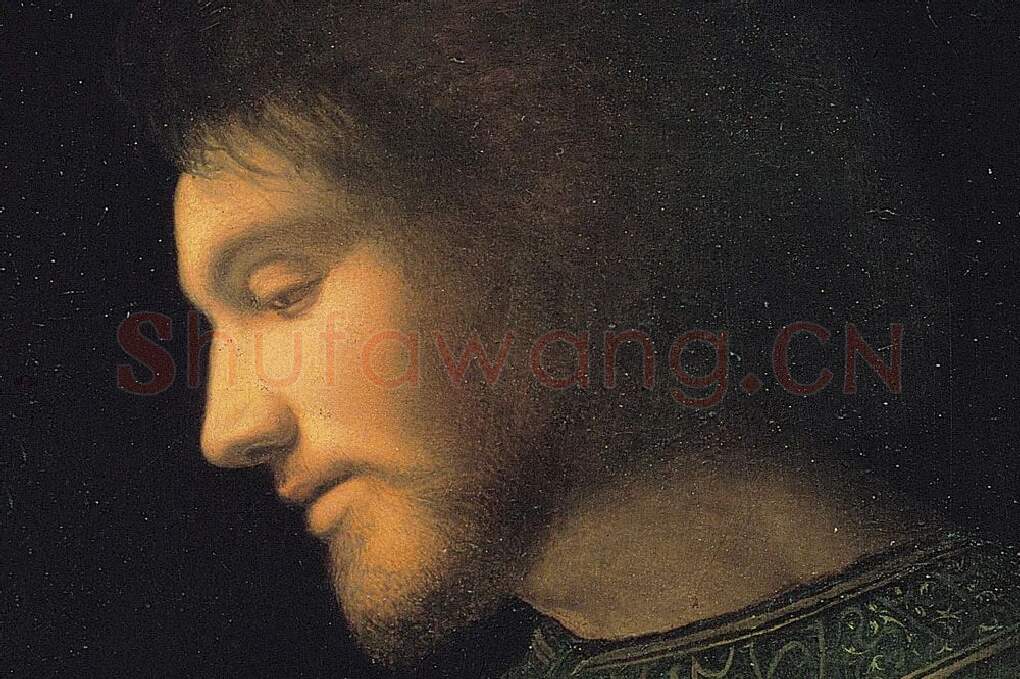 乔尔乔内油画作品《三代人》局部 (3)