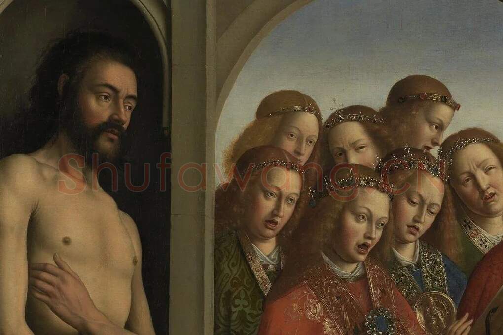 扬·凡·艾克代表作《根特祭坛画》局部 (4)