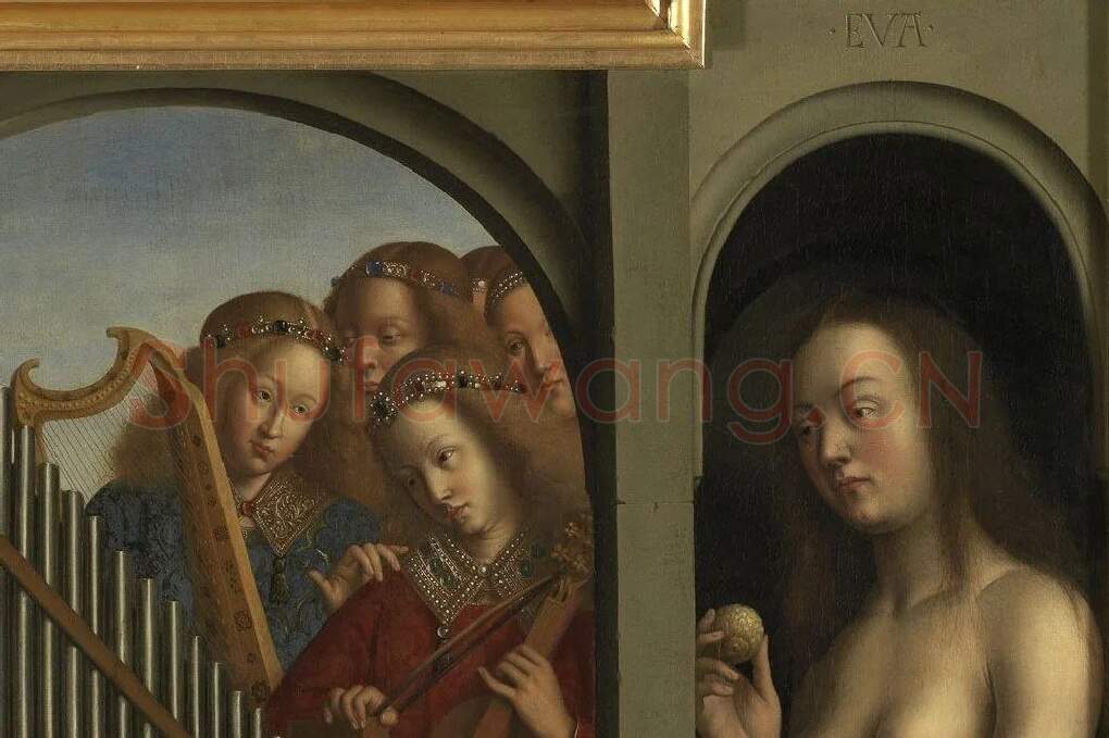 扬·凡·艾克代表作《根特祭坛画》局部 (6)