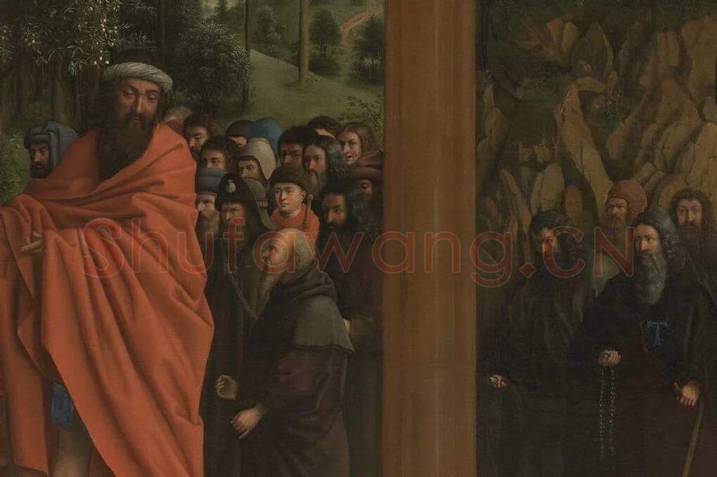 扬·凡·艾克代表作《根特祭坛画》局部 (7)