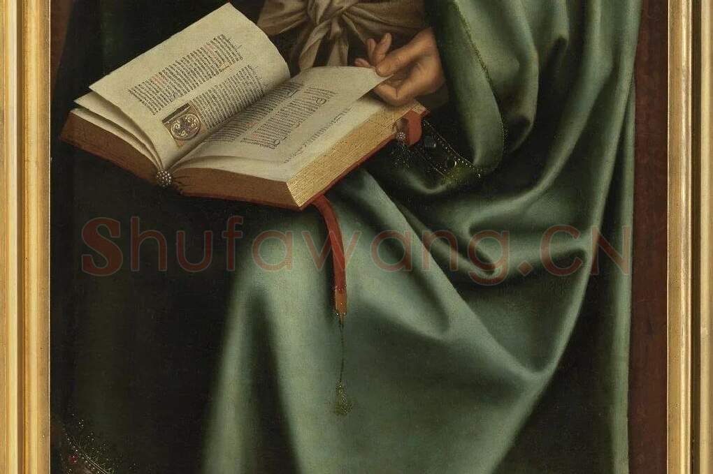 扬·凡·艾克代表作《根特祭坛画》局部 (10)