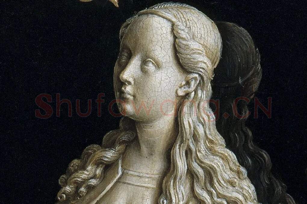 扬·凡·艾克作品《天使报喜》局部 (3)