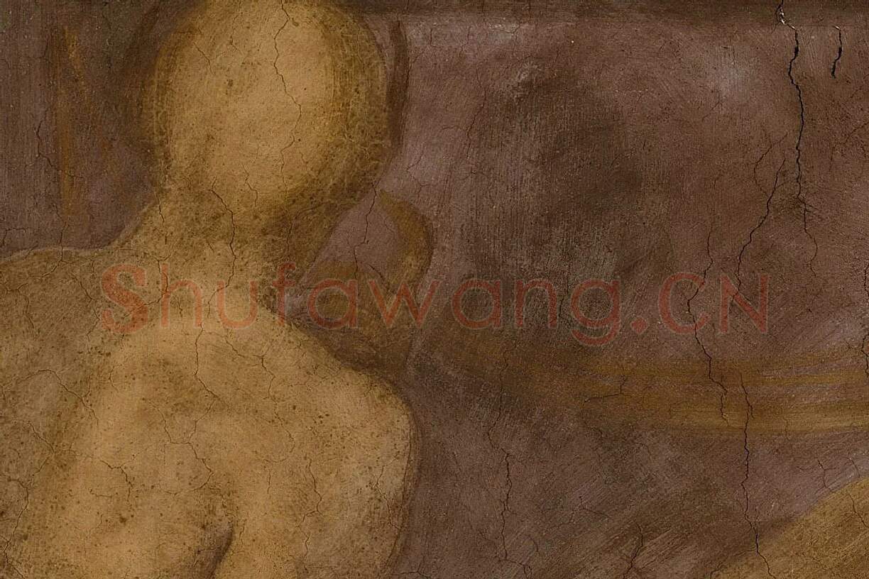 西斯廷教堂的壁画 基督的祖先局部 (2)