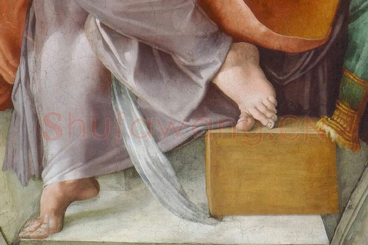 米开朗基罗西斯廷教堂壁画《利比亚西比尔》局部 (3)