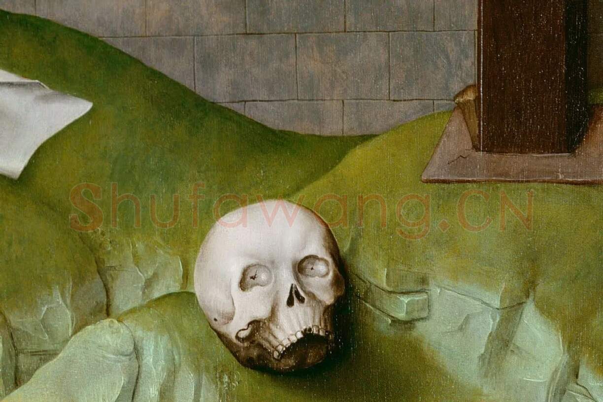 维登作品《耶稣受难双联画》局部 (3)