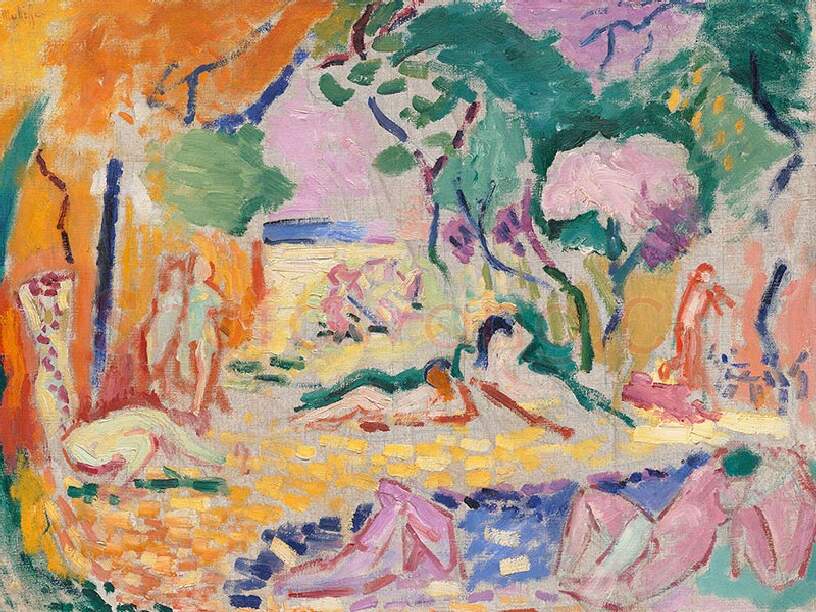 马蒂斯《生活的乐趣草图》