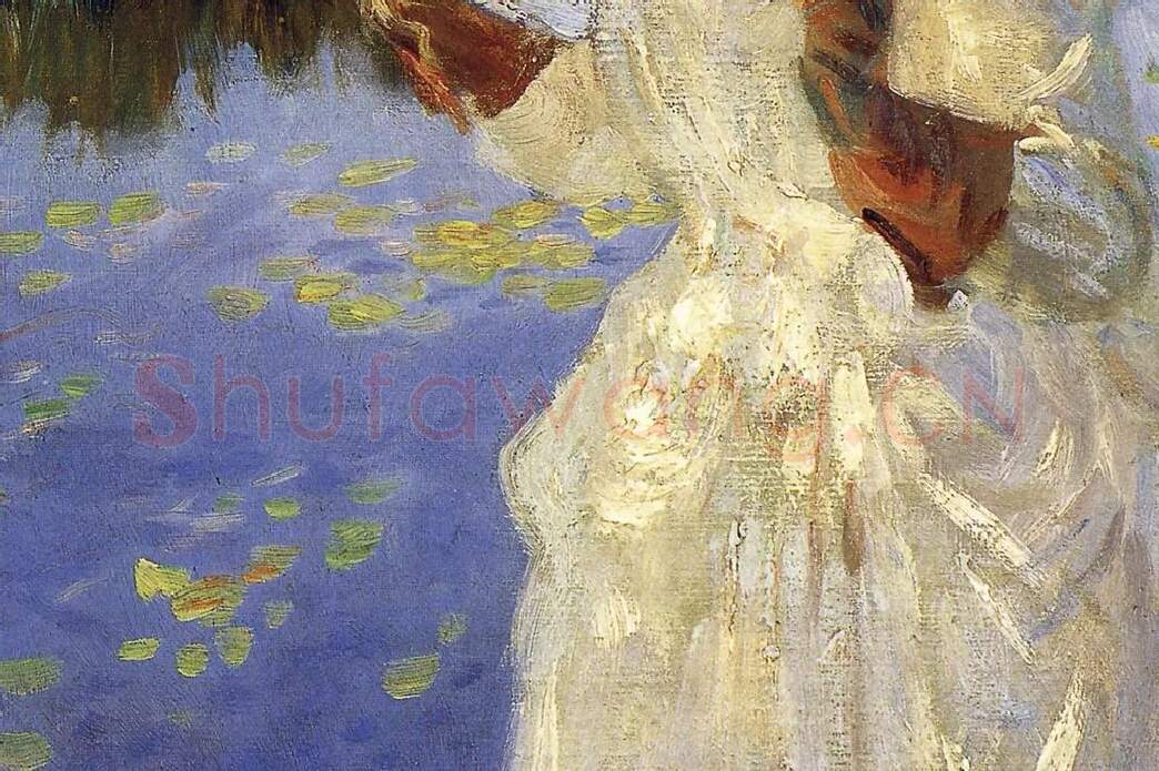 萨金特印象派风格油画作品局部 (2)