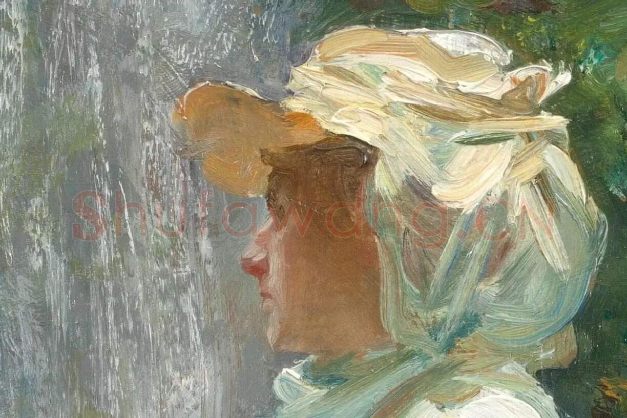 萨金特印象派风格油画作品局部 (2)