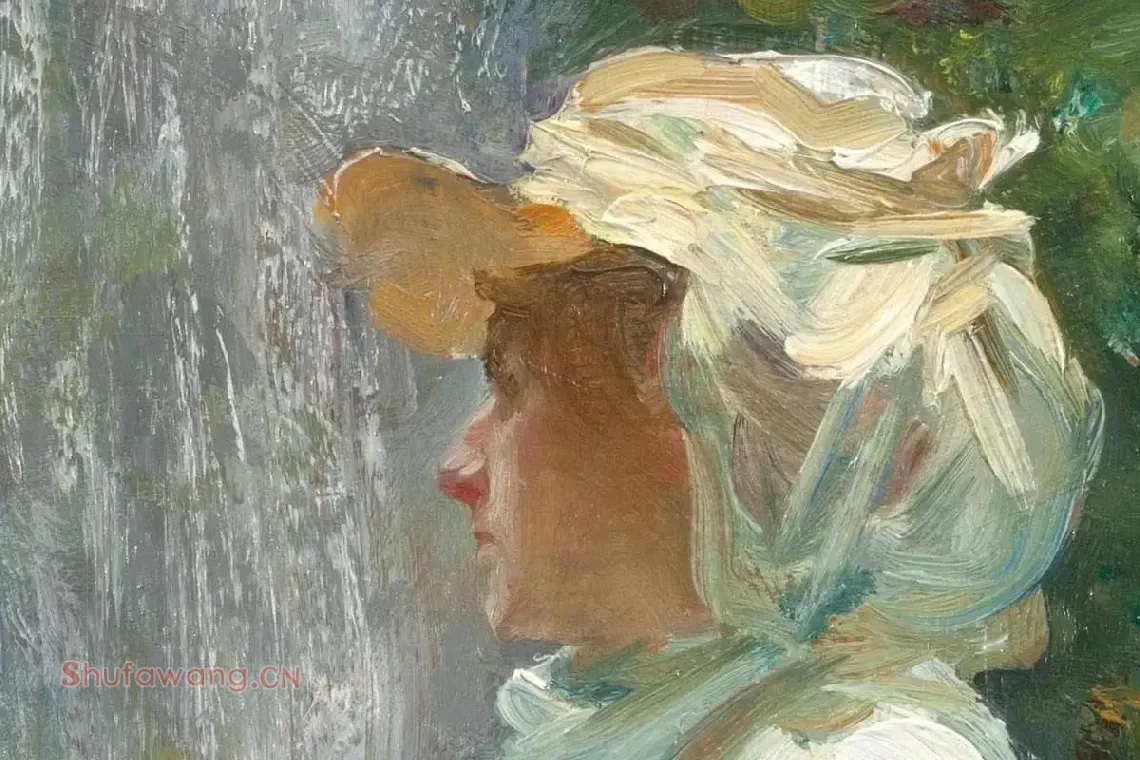 萨金特印象派风格油画作品局部 (2)