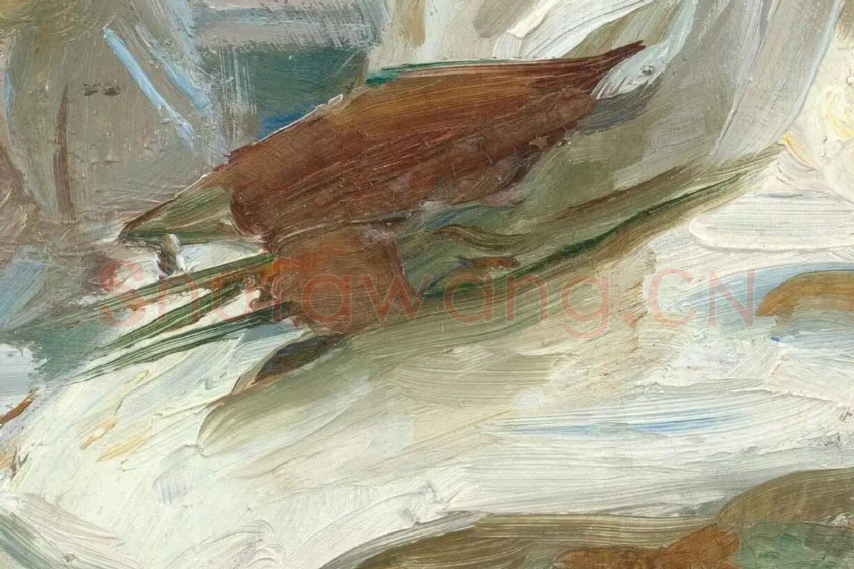 萨金特印象派风格油画作品局部 (4)