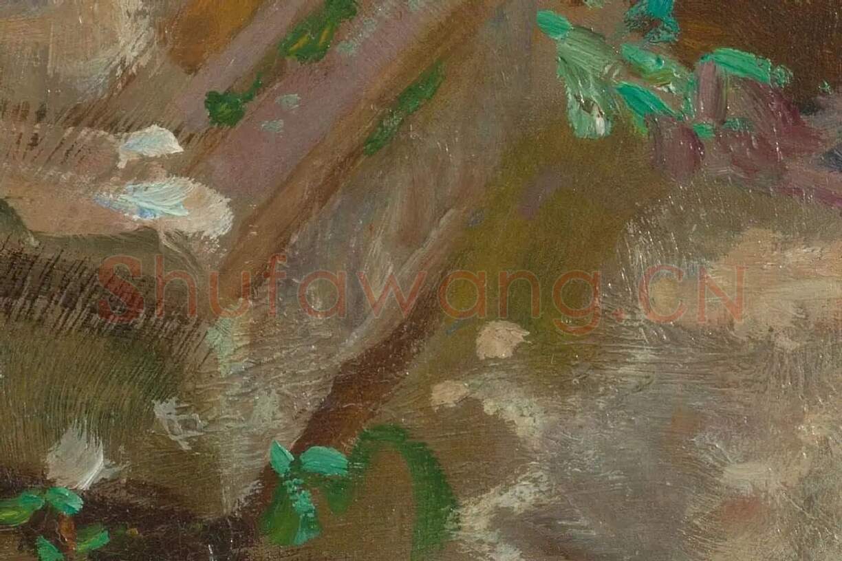 萨金特印象派风格油画作品局部 (7)