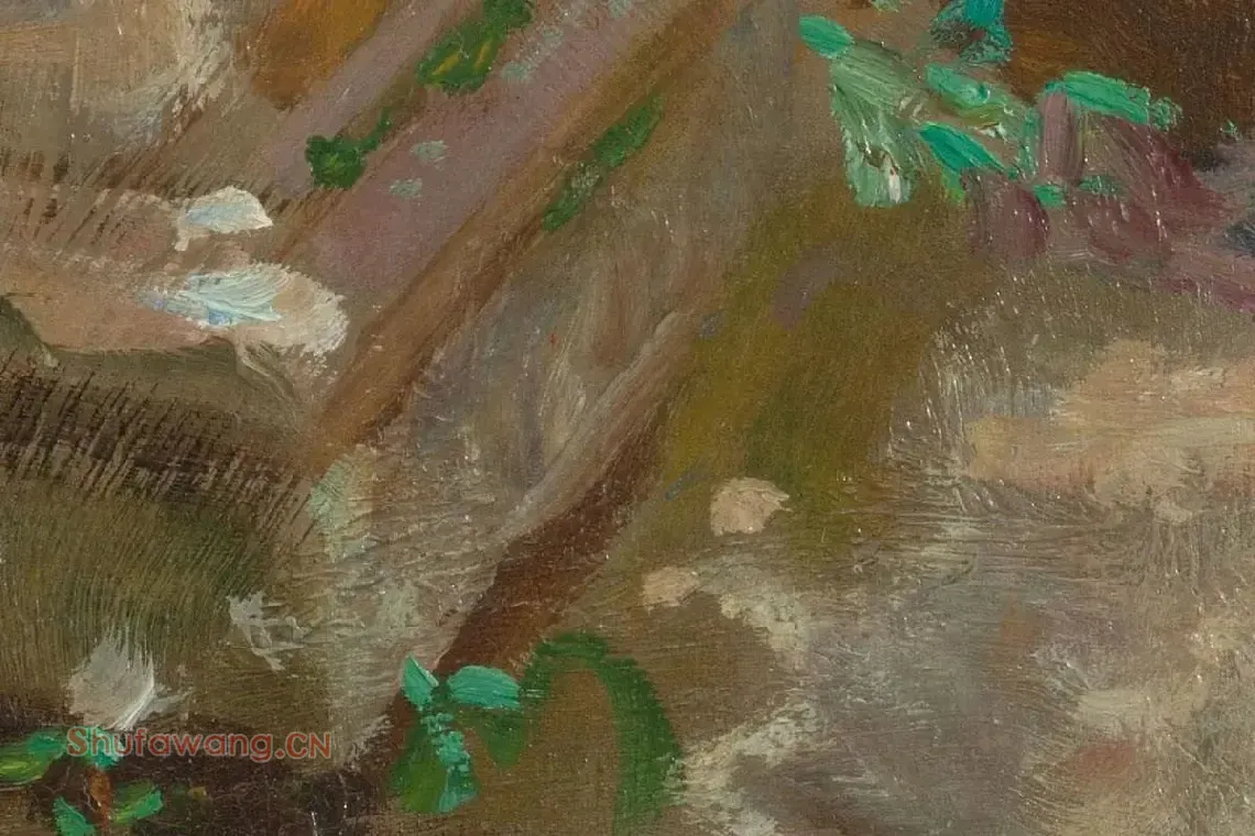 萨金特印象派风格油画作品局部 (7)