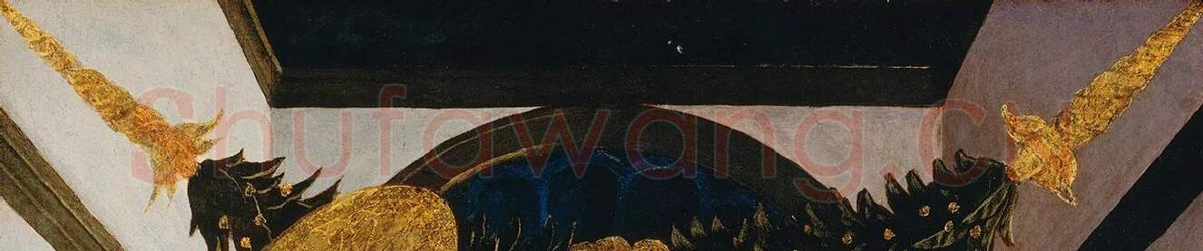 波提切利宗教画《圣母子和天使》 (1)