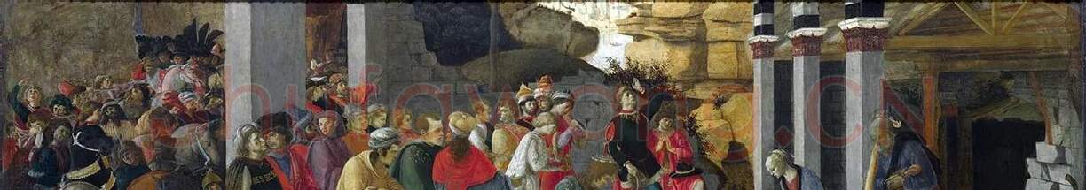 桑德罗·波提切利作品《博士朝拜》 (1)