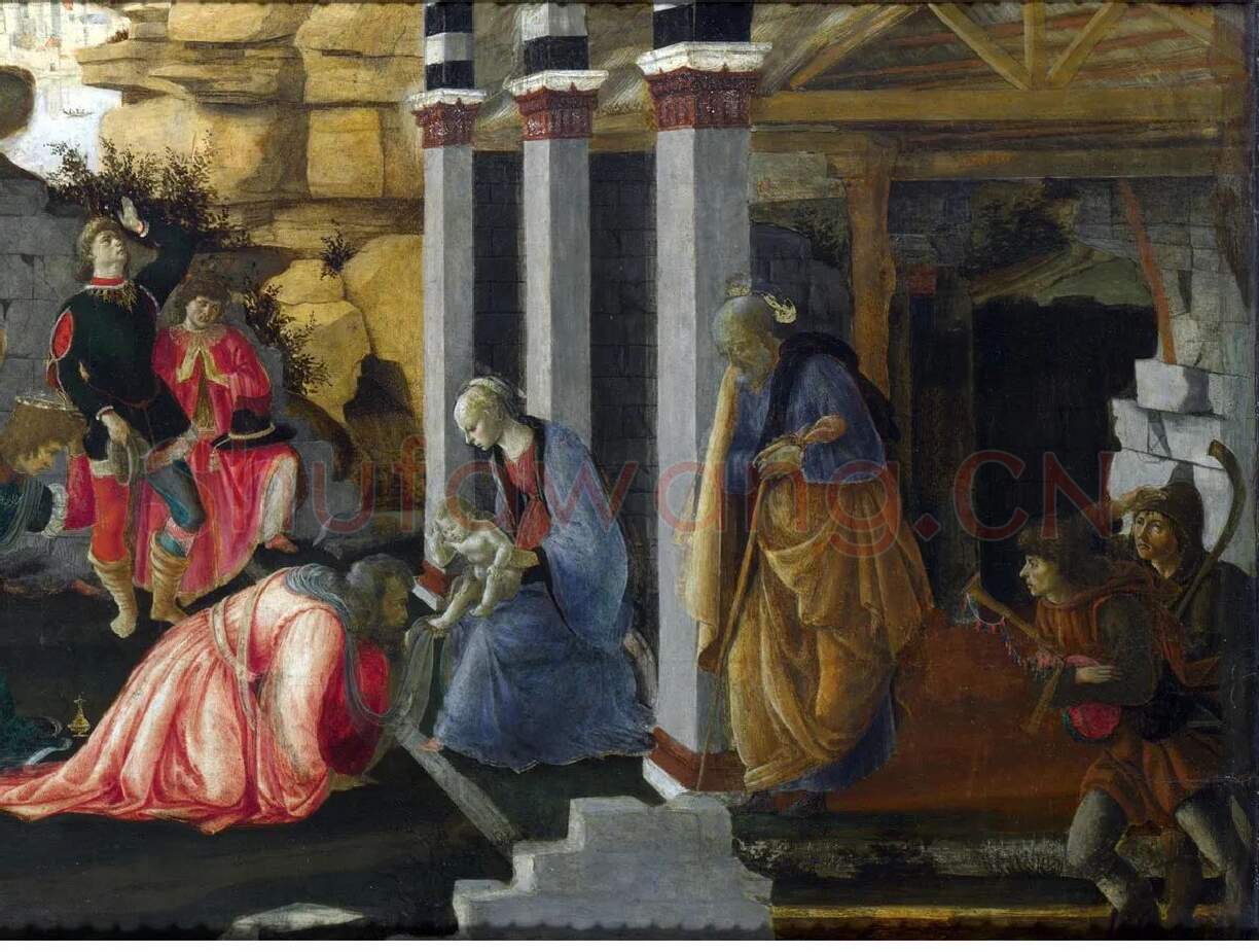 桑德罗·波提切利作品《博士朝拜》 (3)