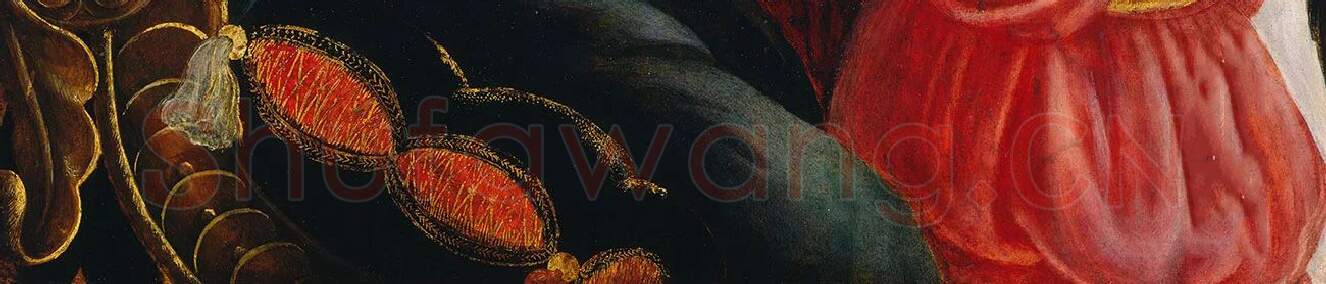 波提切利宗教画《圣母子和天使》 (5)