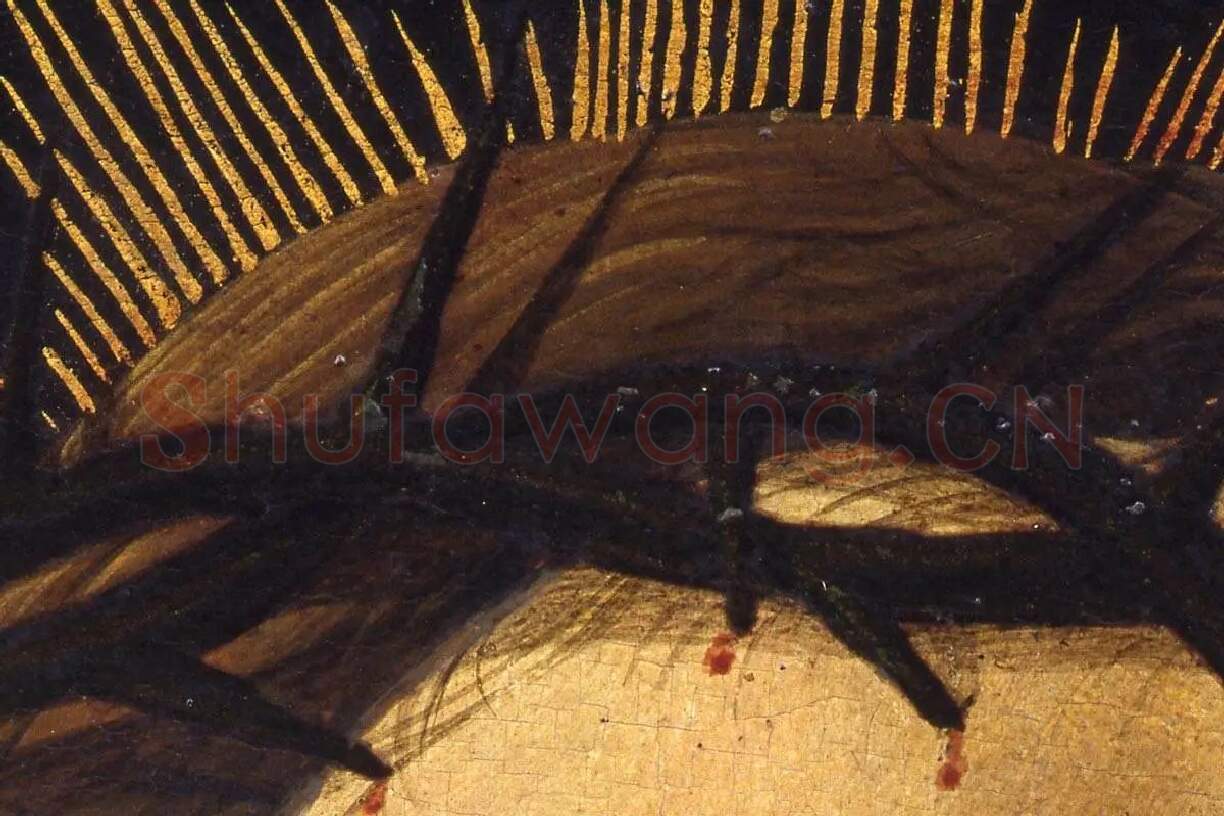 波提切利作品《耶稣荆冠加冕》局部 (1)