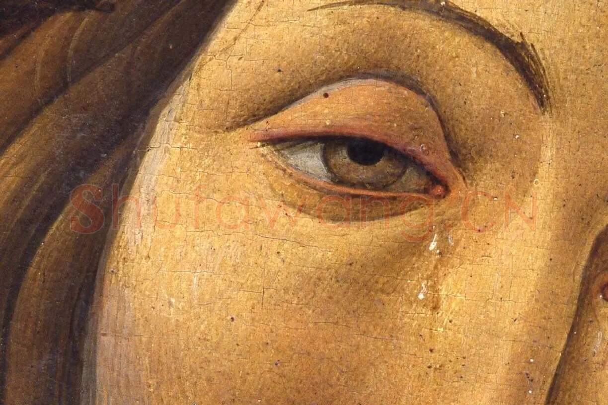 波提切利作品《耶稣荆冠加冕》局部 (2)