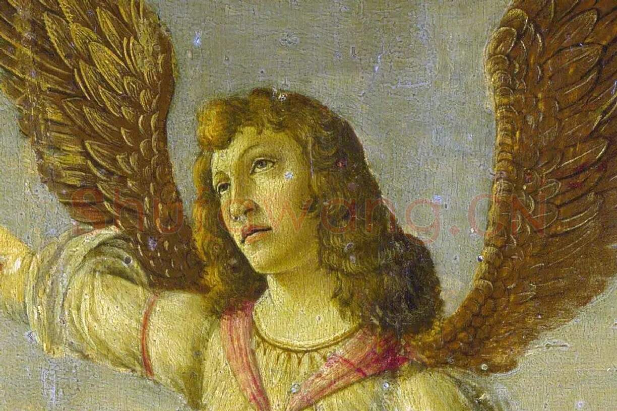 波提切利《天使》局部 (1)