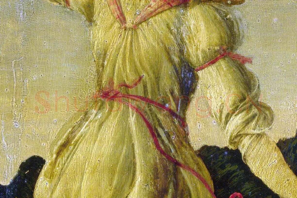 波提切利《天使》局部 (4)