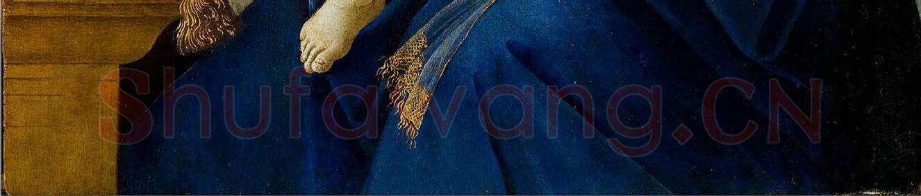 波提切利作品《读书圣母》_05