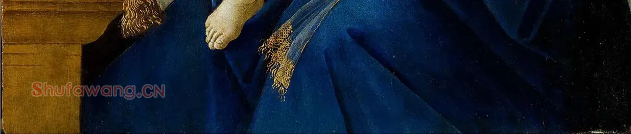 波提切利作品《读书圣母》_05